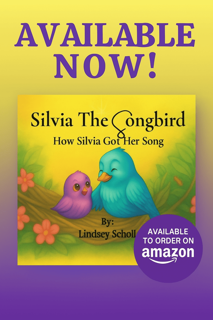 Silvia the Songbird now available on Amazon.